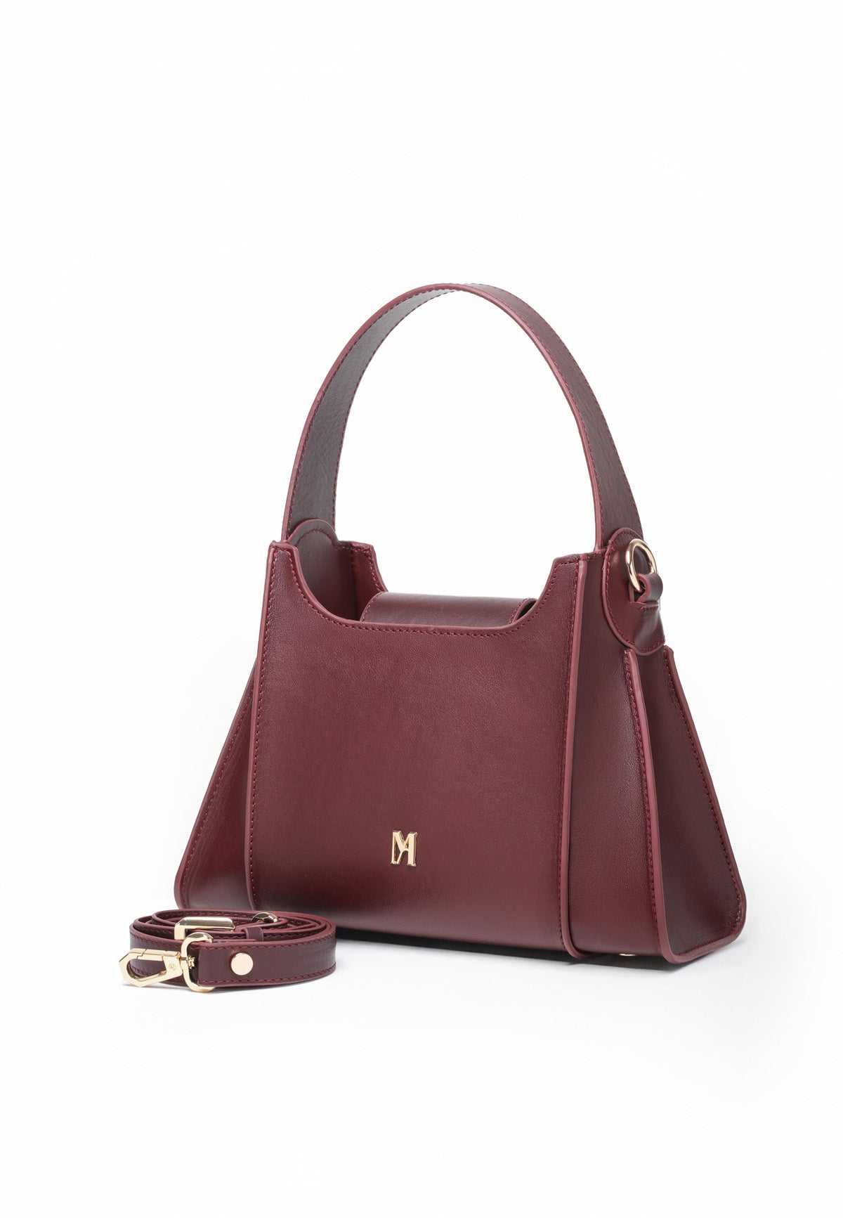 Ksora Bordo Deri Çanta