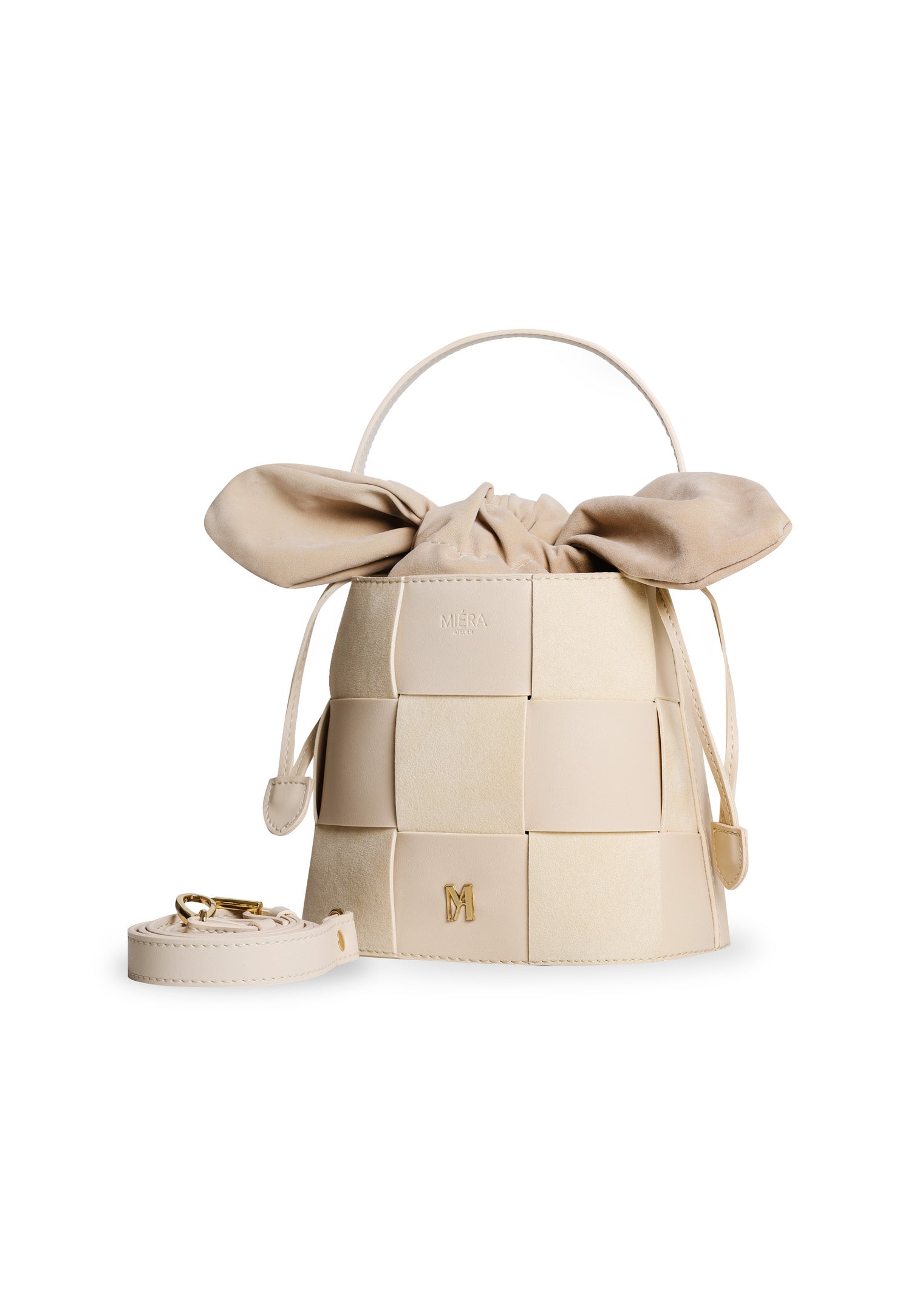 Regulus Beige Ribbon Bag