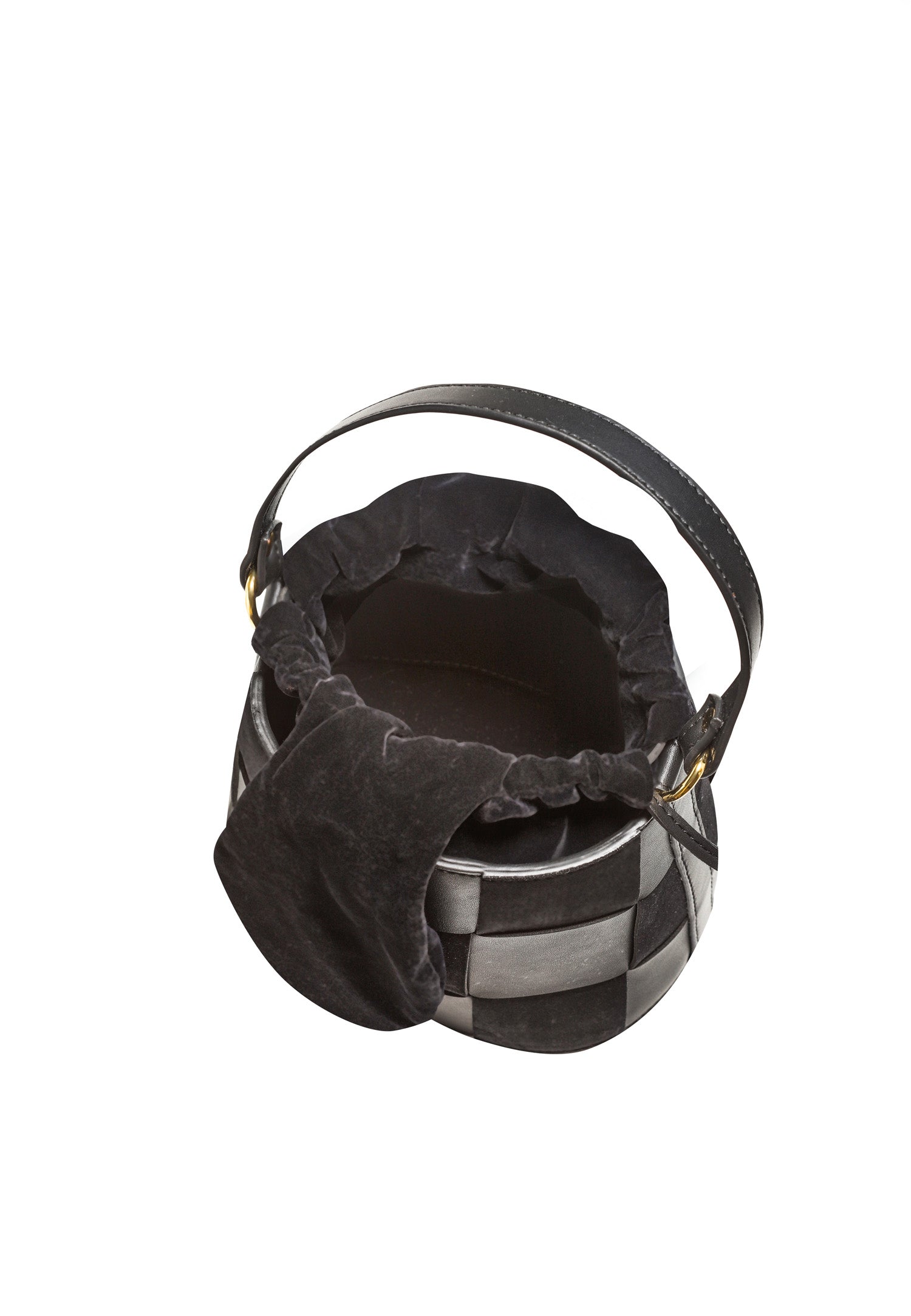 Regulus Black Ribbon Bag
