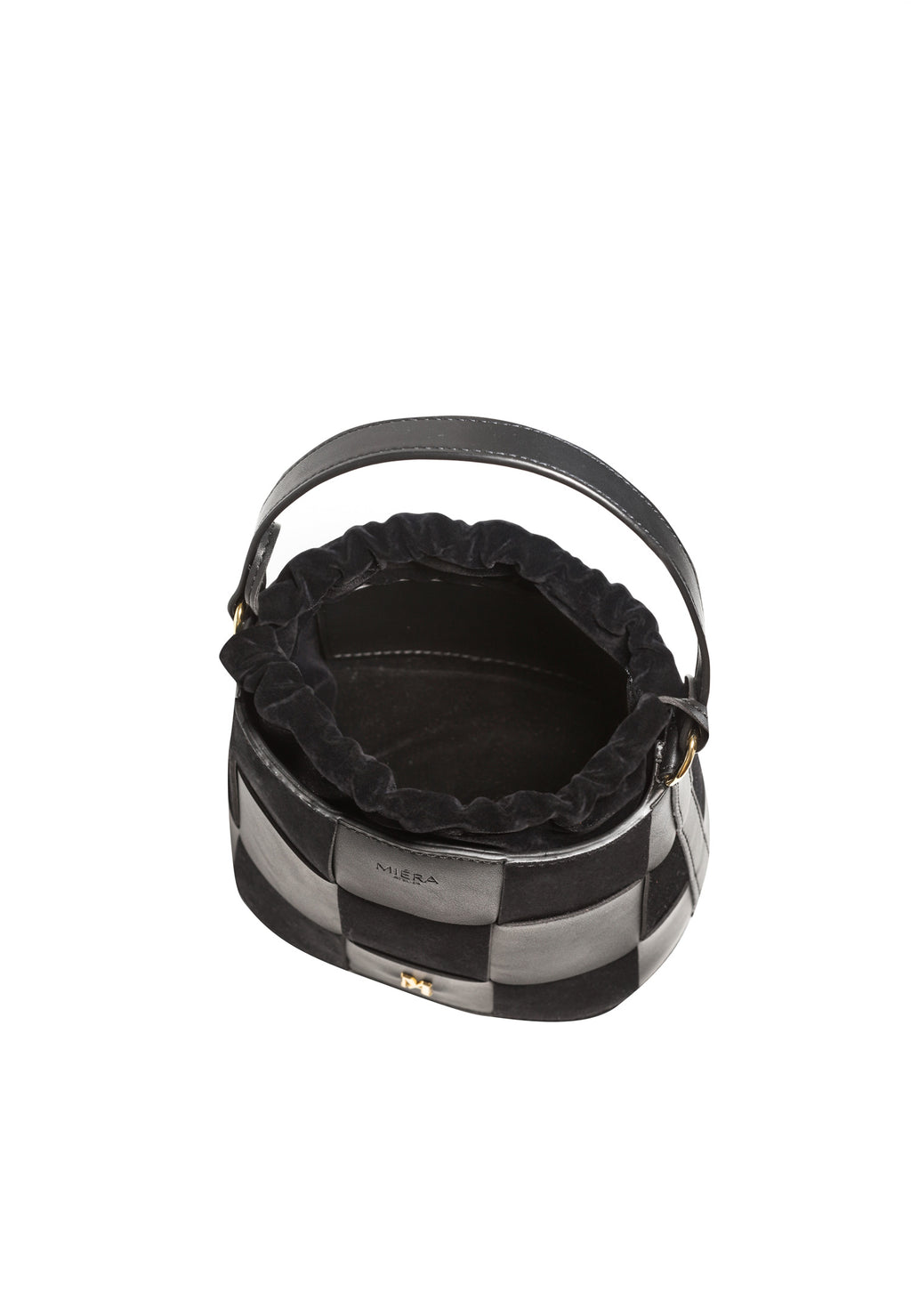 Regulus Black Leather Bag